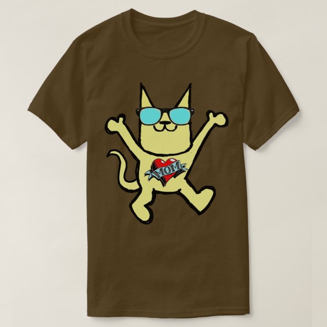 Graffiti Cat 24 1 T-Shirt (Design Front)