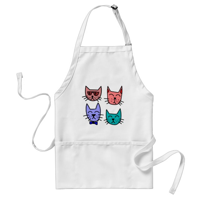Graffiti Cats Standard Apron (Front)