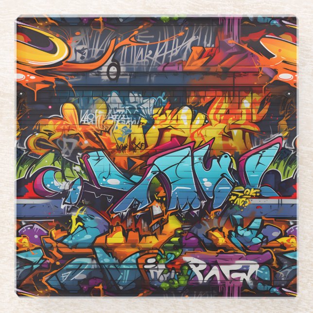 Graffiti Coaster (Front)
