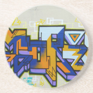 Graffiti Coaster