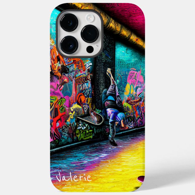Graffiti Coming to Live Case-Mate iPhone Case (Back)