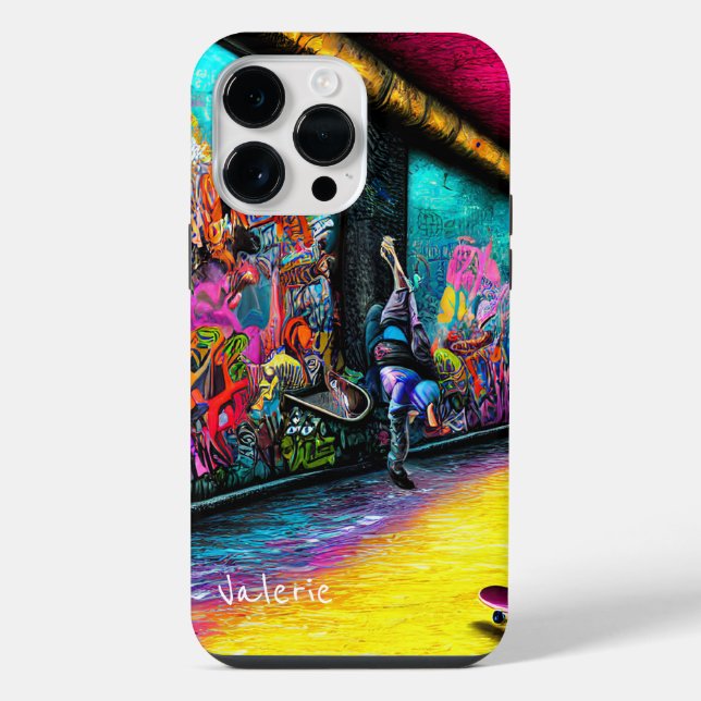 Graffiti Coming to Live iPhone Case (Back)