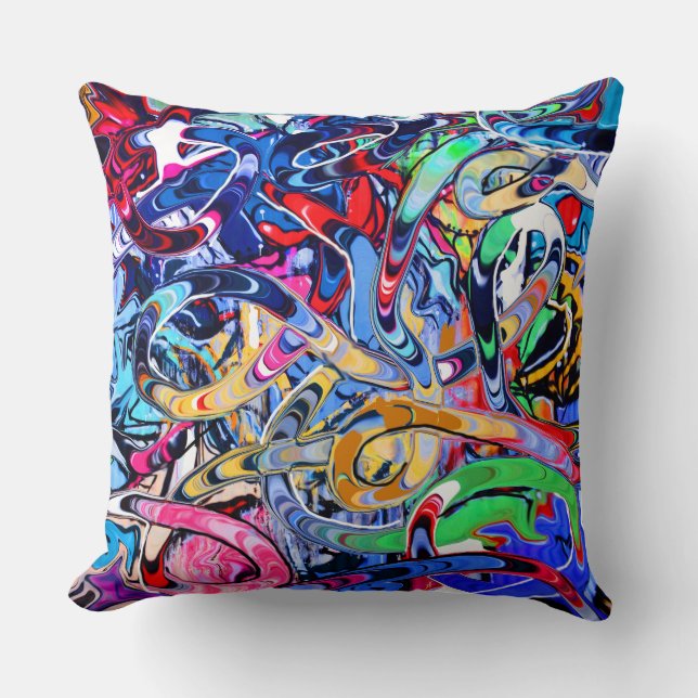 Graffiti Cushion (Front)