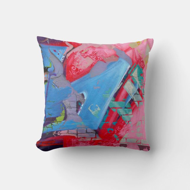 GRAFFITI CUSHION (Front)