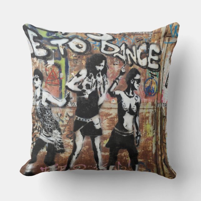 Graffiti Cushion (Front)
