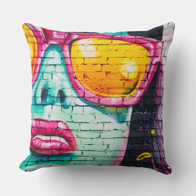 Graffiti Cushion (Front)