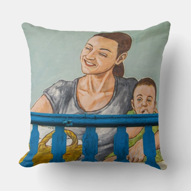 Graffiti Cushion (Front)