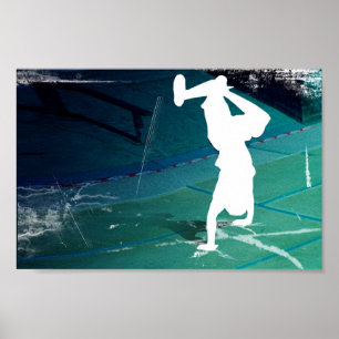 Graffiti Dancer Poster