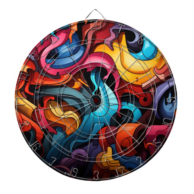 Graffiti Dartboard (Front)