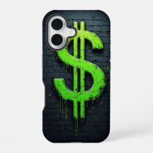 Graffiti Dollar Sign – Urban Money Art Phone Case