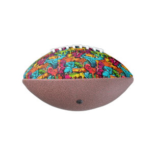 Graffiti, Dripping Paint American Football