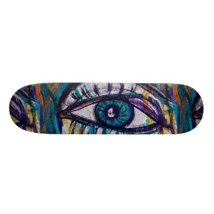 Graffiti Eye Skateboard