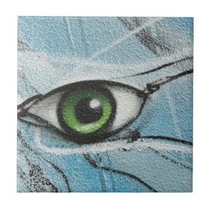 Graffiti Eye Tile