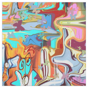 Graffiti Fabric
