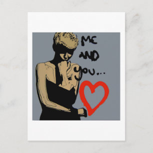 'Graffiti Fashion Design' Postcard