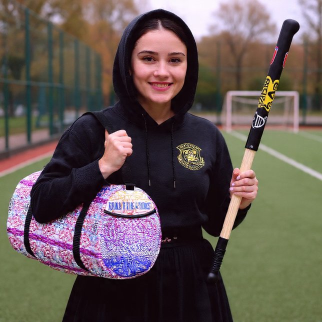 Graffiti Flower Duffle Bag (Creator Uploaded)