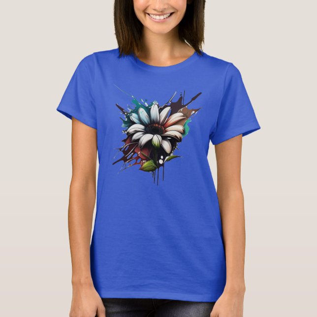 Graffiti Flower T-Shirt (Front)