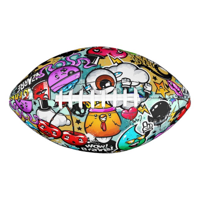 Graffiti Football American Football (Front)
