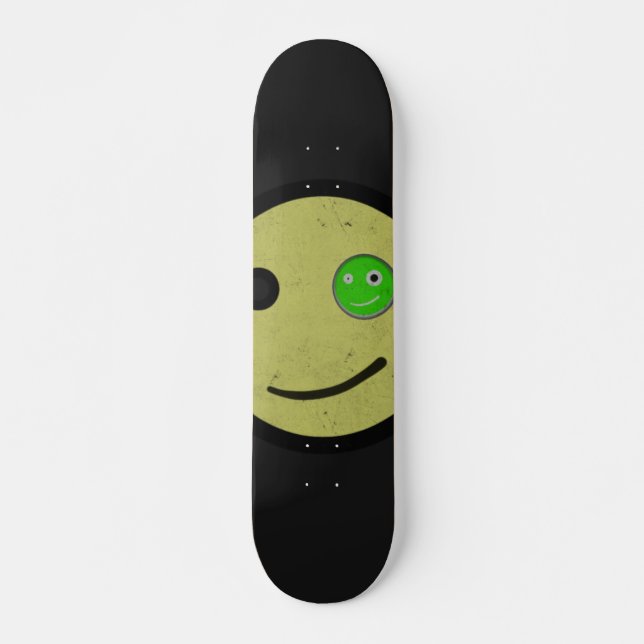 Graffiti Friends Smile Skateboard (Front)