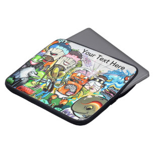 Graffiti Fun  Laptop Sleeve