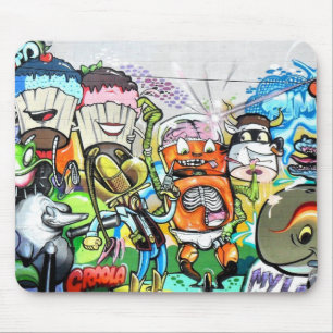 Graffiti Fun Mouse Mat