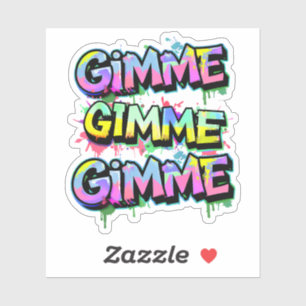 Graffiti Gimme Typography