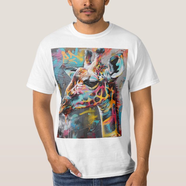 Graffiti Giraffe T-Shirt (Front)