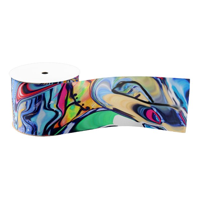 Graffiti Grosgrain Ribbon (Spool)