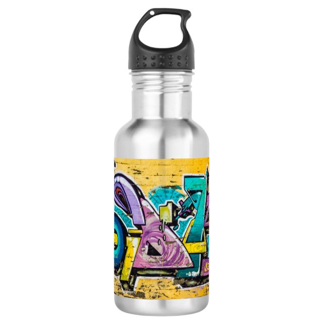 Graffiti, Grundarfjordur, Iceland 532 Ml Water Bottle (Front)