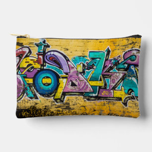 Graffiti, Grundarfjordur, Iceland Accessory Pouch