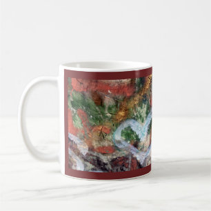 Graffiti Heart Mug with Henri Nouwen Quote