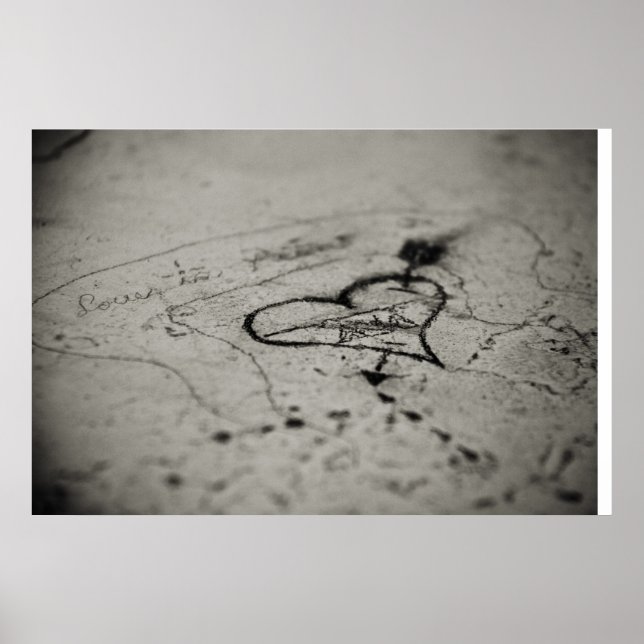 Graffiti Heart Poster (Front)