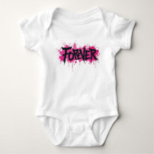 Graffiti Hot Pink "FOREVER"