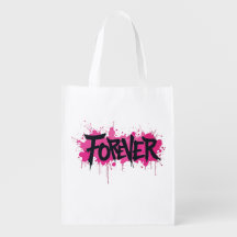 Graffiti Hot Pink "FOREVER"