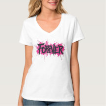 Graffiti Hot Pink "FOREVER"