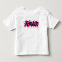 Graffiti Hot Pink "FOREVER"