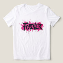 Graffiti Hot Pink "FOREVER"