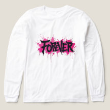 Graffiti Hot Pink "FOREVER"