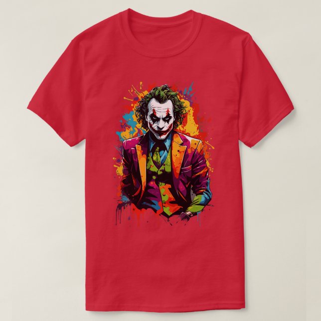 Graffiti Joker T-Shirt (Design Front)