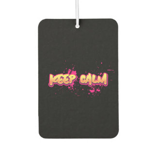 Graffiti KEEP CALM Air Freshener – Bold Street Art