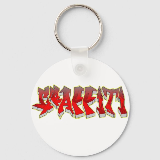 Graffiti Key Ring (Front)