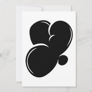 Graffiti letters invitation