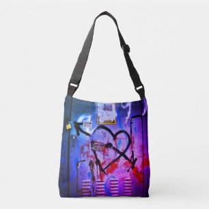 Graffiti Love Crossbody Bag