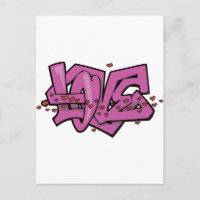 Graffiti love tag