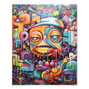 Graffiti Love - The Writings on the Wall  Photo Print