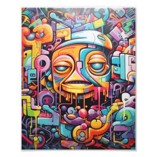 Graffiti Love - The Writings on the Wall  Photo Print