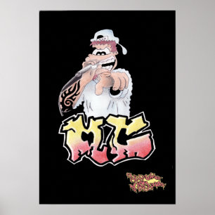 GRAFFITI M C CARTOON print/poster Poster