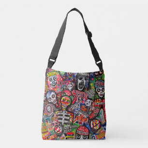Graffiti Misfits Tote Bay by Ray Dust