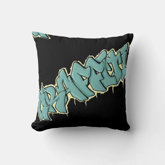 GRAFFITI mojo pillow/cushion Cushion (Front)