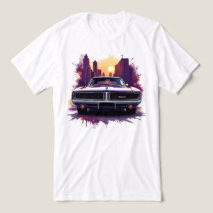 Graffiti Muscle Car Tri-Blend Shirt